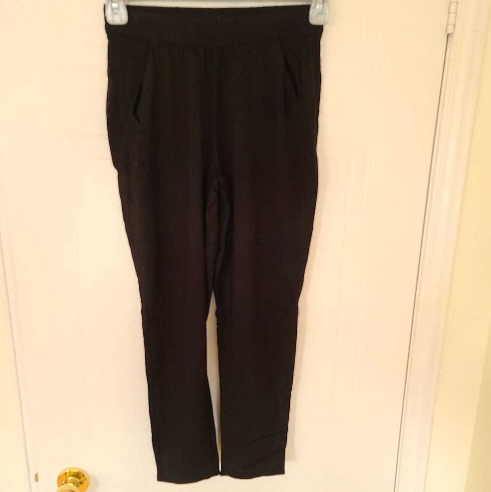H&M Divided Pull-On Viscose Pants. Black. 2P.